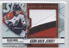 2012-13 ITG Heroes and Prospects Silver Jersey William Carrier #SSM-27 f5q