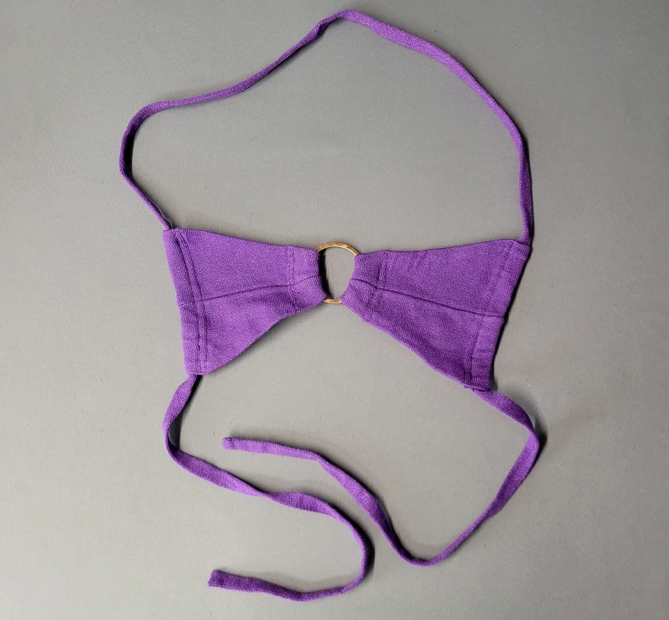 Biquíni feminino Cia Maritima pequeno 38 parte superior inferior roupa de banho praia brasileira - Imagem 3 de 4