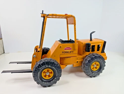 Vintage Tonka XMB-975 Mighty Forklift Construction Toy 1975 20.5”