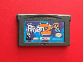 Mr. Driller 2 Game Boy Advance Nintendo GBA Authentic Nice Condition Harder Find