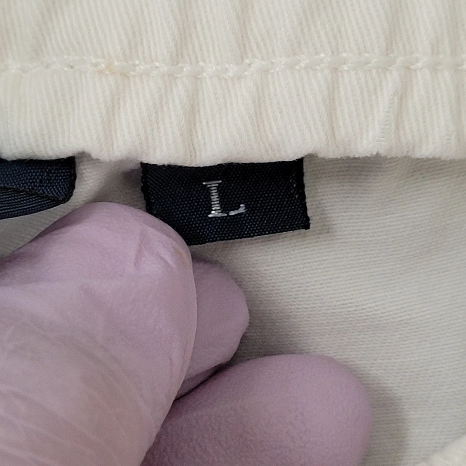 Pantalones cortos Ralph-Lauren cintura alta para mujer grandes 40x4 blancos Foto 3 de 4