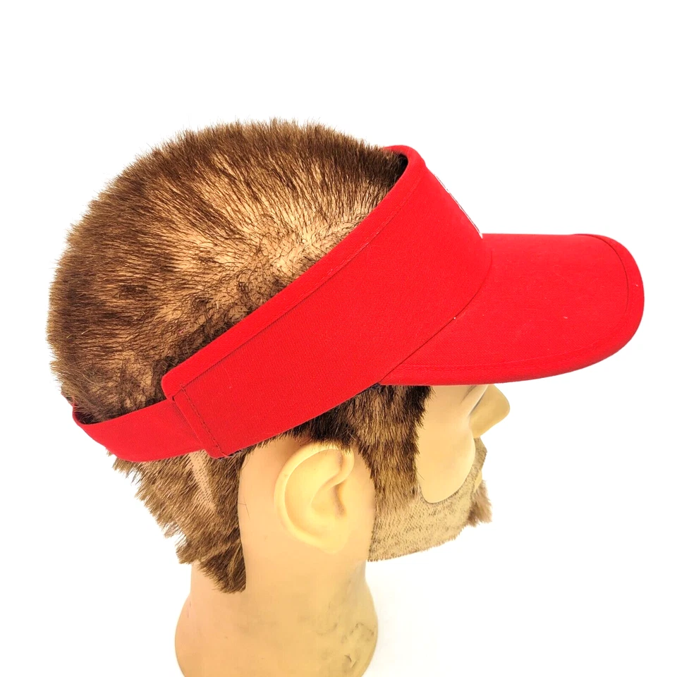 Gorra de béisbol roja ajustable con visera oficial MLB mercancía Los Angeles Angels Foto 2 de 4