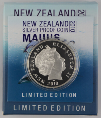 New Zealand - 2010 - Silver $5 Silver Proof Coin - Maui's