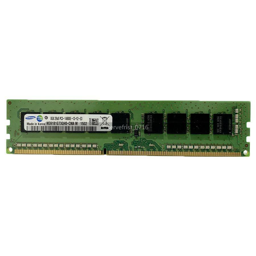 DDR3-14900E（PC3-14900E)　ECC　8GBｘ8本＝64GB Samsung 64GB (8x 8GB) DDR3 ECC UDIMM Memory PC3-14900E 1866 MHz
