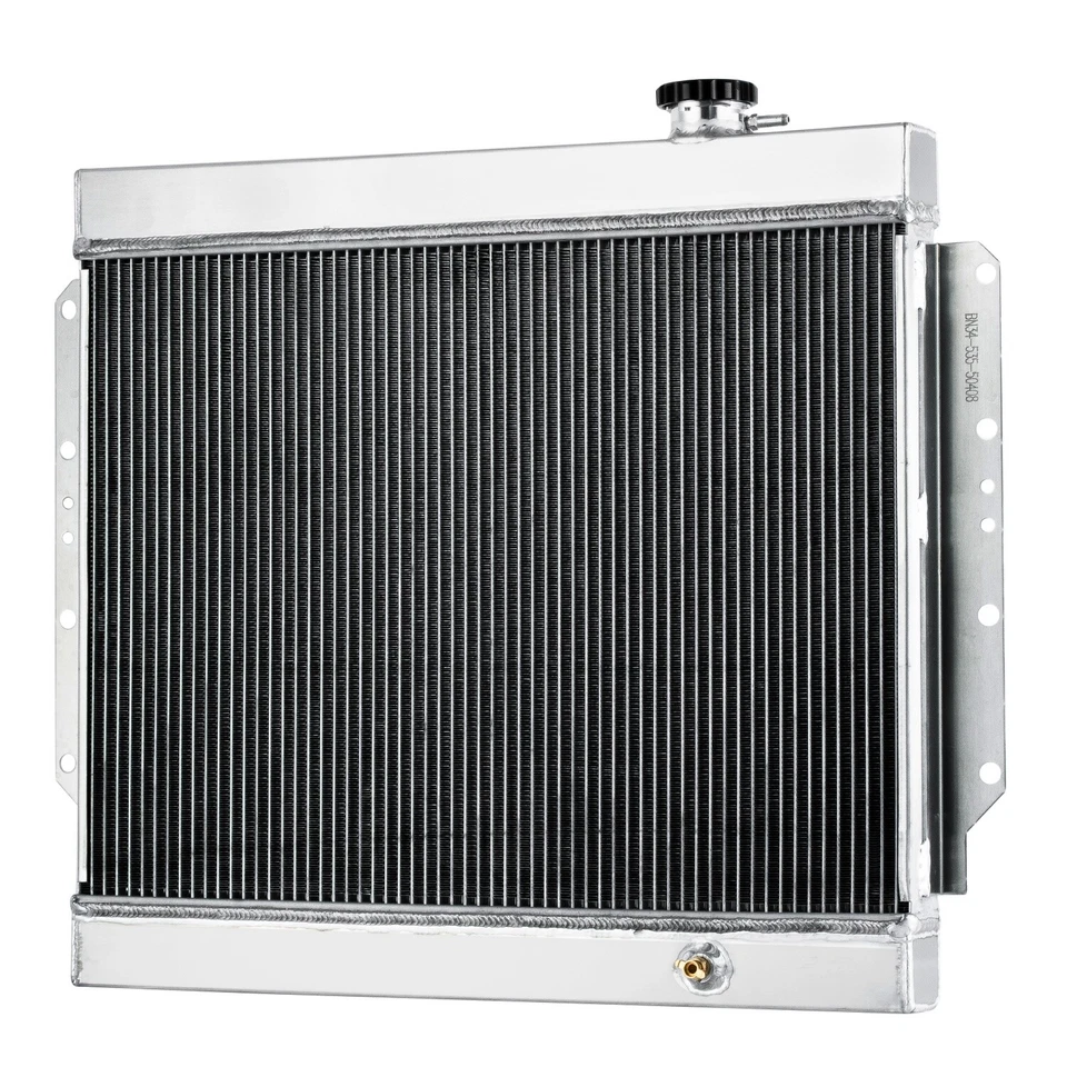 4-Rows Radiator Fit 59-60 Cadillac DeVille Eldorado Series 60 Fleetwood 6.4L AT Foto 4 de 4