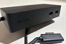 Microsoft 1661 Docking Station for Surface Pro 3 & 4 w/ OEM Microsoft AC Adapter