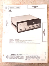 Original NOS Sams Photofact 497-4 DAVID BOGEN M330 - 6L6 amp