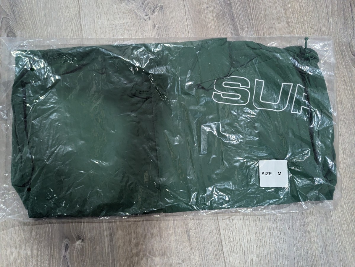 Supreme Spellout Embroidered Green Track Jacket|FW24|Medium Supreme Spellout Embroidered Green Track Jacket|FW24|Medium