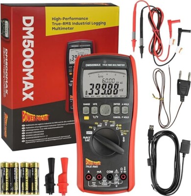 Power Probe PPDMMAX DM500MAX TRMS  Automotive Logging Meter NEW