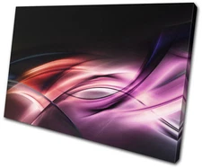 Funky Design Abstract SINGLE CANVAS WALL ART Picture Print