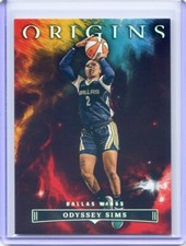 2023 Panini Origins WNBA ODYSSEY SIMS #71 RED BASE PARALLEL SP WINGS