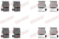 Quick Brake 109-1033 ZubehöRsatz, Scheibenbremsbelag FüR Mitsubishi Toyota