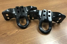 2017-2024 Ford F250 F350 F450 F550 Superduty Truck OEM Black Factory Tow Hooks 2