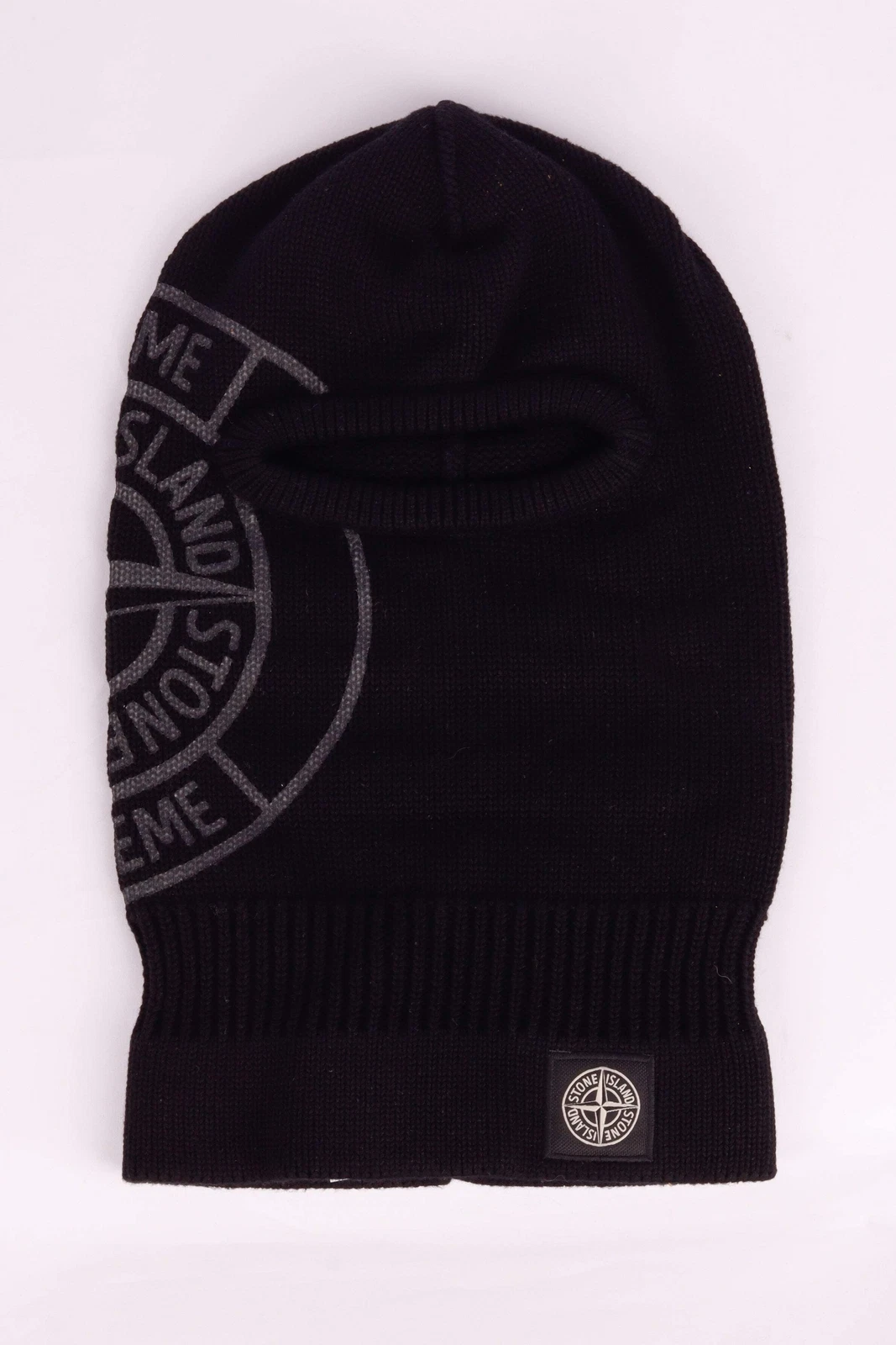Cagoule noire Supreme x Stone Island FW20 « Glow Knit » (2020)
