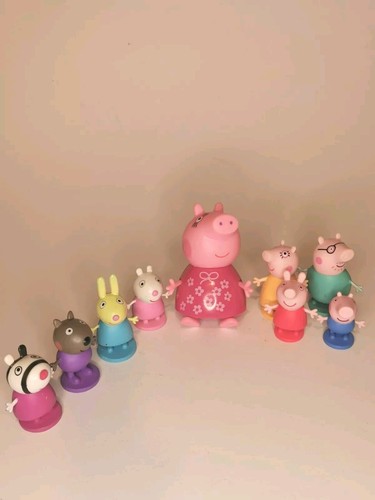 Peppa Pig Figures Bundle Family and Friends 9 Pieces - Imagen 20 de 20