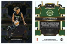JORDAN HORSTON 2024 WNBA SELECT BASKETBALL 82 SEATTLE STORM