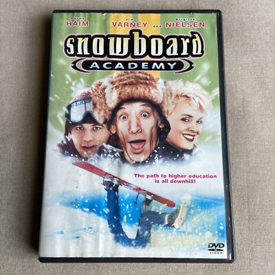 Snowboard Academy (DVD 1997) Ski Slapstick Comedy Corey Haim Jim