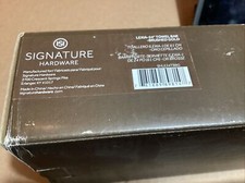 Signature Hardware 483940 - Towel Bar Bathroom Hardware Brushed Gold