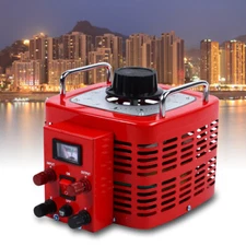 110V Transformer Variac Variable AC Voltage Regulator Metered 3000VA 0-130V 30A