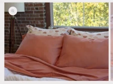 Magnolia Organics Nature Collection King Sheet Set  Canyon Clay