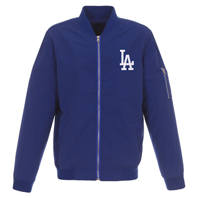 JH design Los Angeles Dodgers ジャケット 青 MLB Los Angeles Dodgers JH Design Lightweight Nylon Bomber Jacket