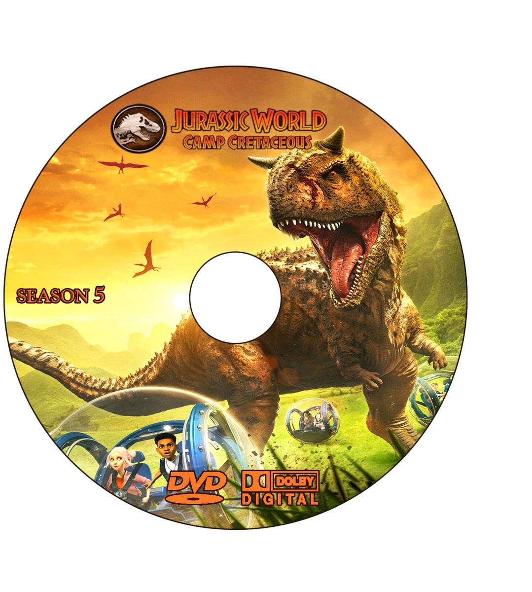 Jurassic World: Camp Cretaceous Animated Series Season 1-5 English