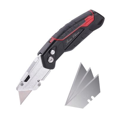 Bates- Box Cutter Utility Knife Box Cutter Knife Folding Box Cutter Razor Kni...