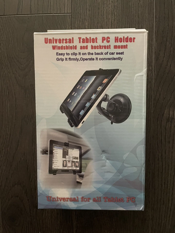 nuevo Soporte Universal Tablet PC Parabrisas y Respaldo Montaje Asiento Trasero Clip Foto 2 de 4