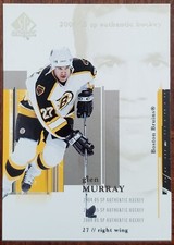 2004-05 SP AUTHENTIC GLEN MURRAY BOSTON BRUINS CARD #10 NM/ MT