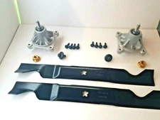 Spindle Blade Kit For Husqvarna 46 Inch Deck Z246 Z246i RZ 4621 4622T 4623