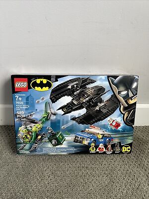 LEGO DC Comics Super Heroes Batman Batwing and The Riddler Heist 76120 (489  Pieces)