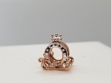 Authentic Pandora  Rose Crown O Carriage B Ch...