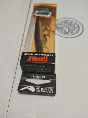 Rapala Scatter Rap Minnow SCRM11 4 3/8" - Golden Alburnus, Neuf