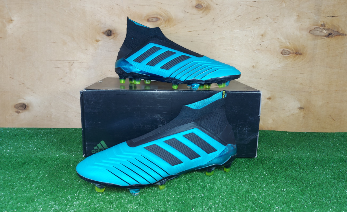 adidas Predator サッカーシューズ Adidas Predator 19+ FG F35613 Blue boots Cleats mens Football