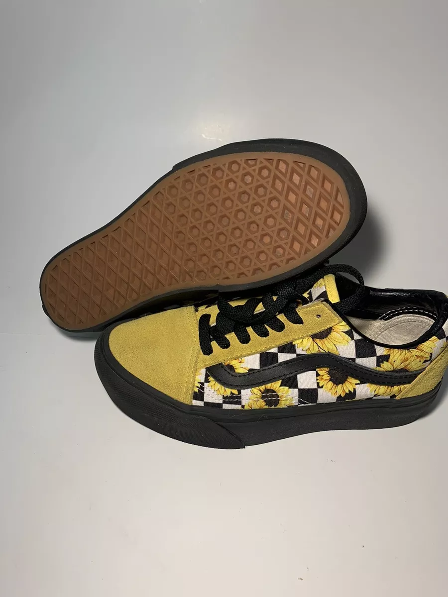 Custom Sunflower Old Skool Vans