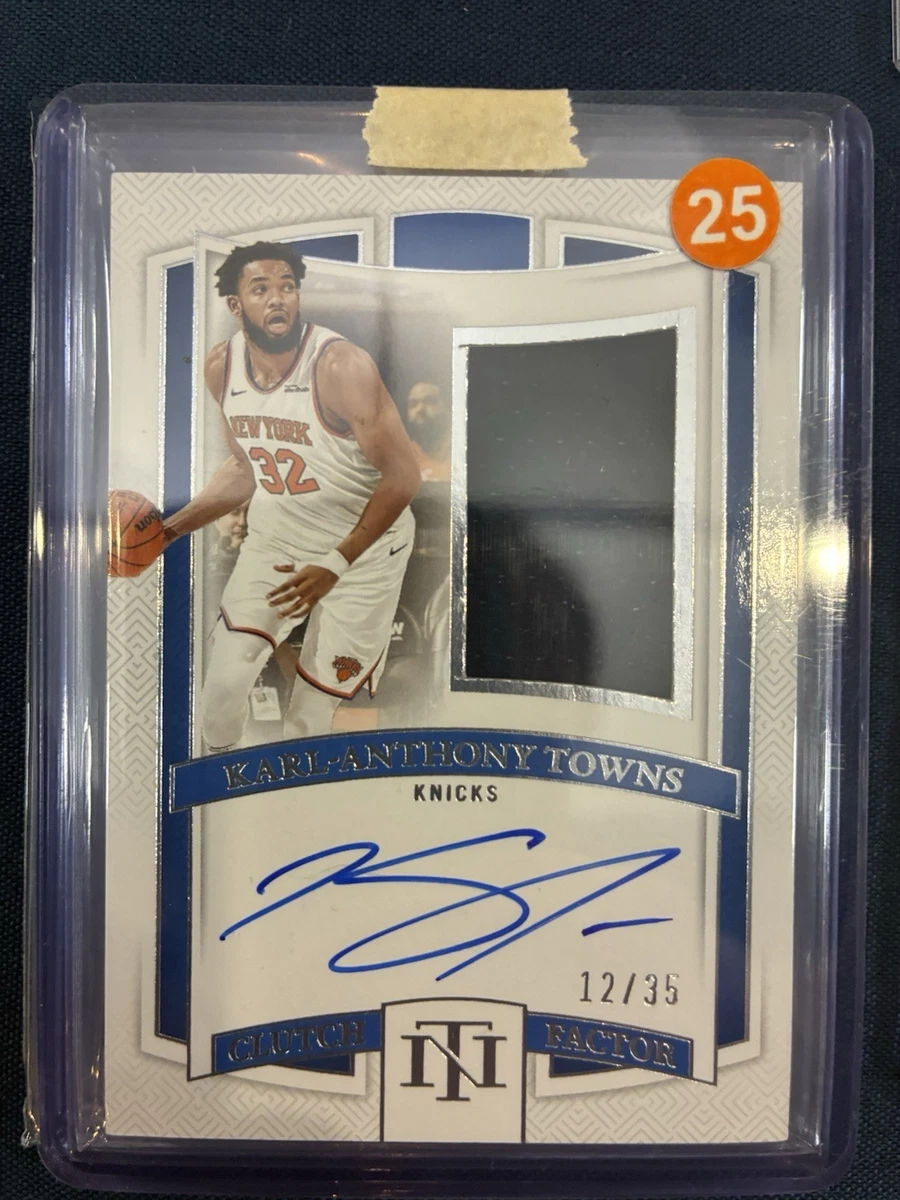 その他 Karl Anthony Towns National Treasures /5 Panini Basketball Karl Anthony Towns Sports Trading Cards
