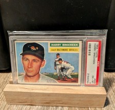 1956 Topps  Harry Brecheen #229 PSA 6 EX-MT Orioles