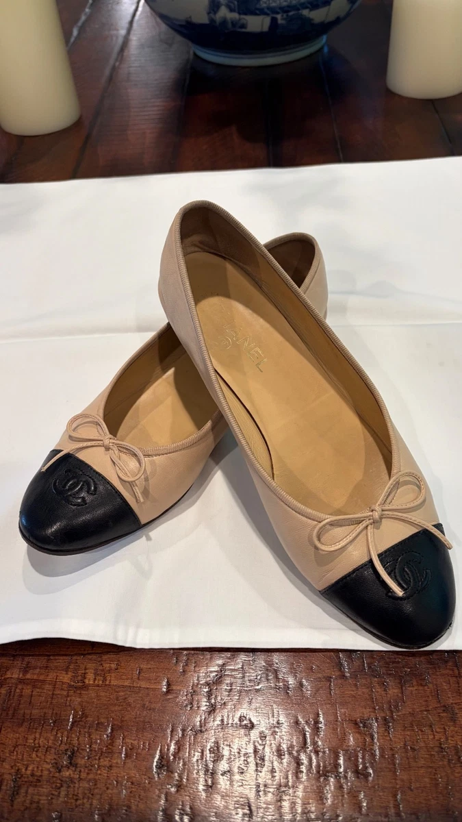CHANEL Women's Leather Upper Chanel Ballerina for sale | eBay