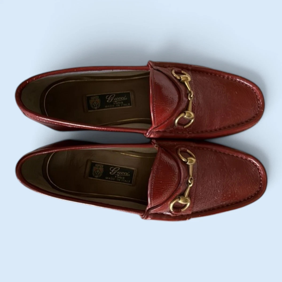 Gucci Loafers Red Flats for Women for sale | eBay