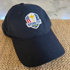 2016 Ryder Cup Navy Blue Ahead Performance Golf Hat Cap Embroidered