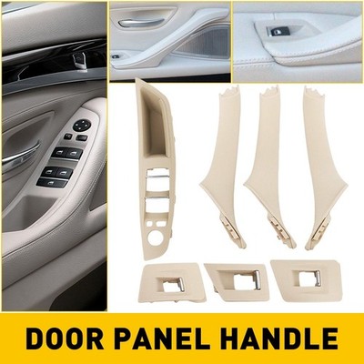 Inner Door Panel Handle Pull Trim Cover Beige For BMW 5 Series F10 F11 F18 EOA