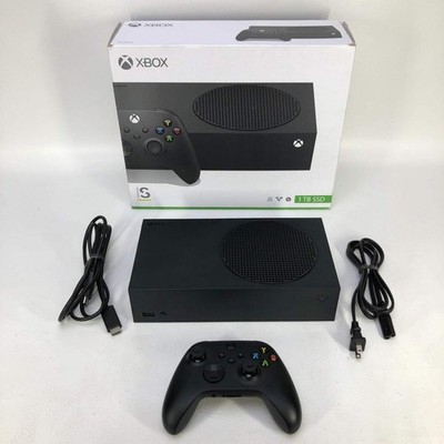 Microsoft Xbox Series S 1TB Console Gaming System Carbon Black 1883