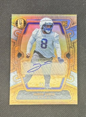 2024 Panini Gold Standard Jared Verse Rookie Autograph RC Auto /99 Rams/Browns