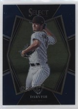 2022 Panini Select Premier Level Retail Blue Prizm Yu Darvish #184 11gl
