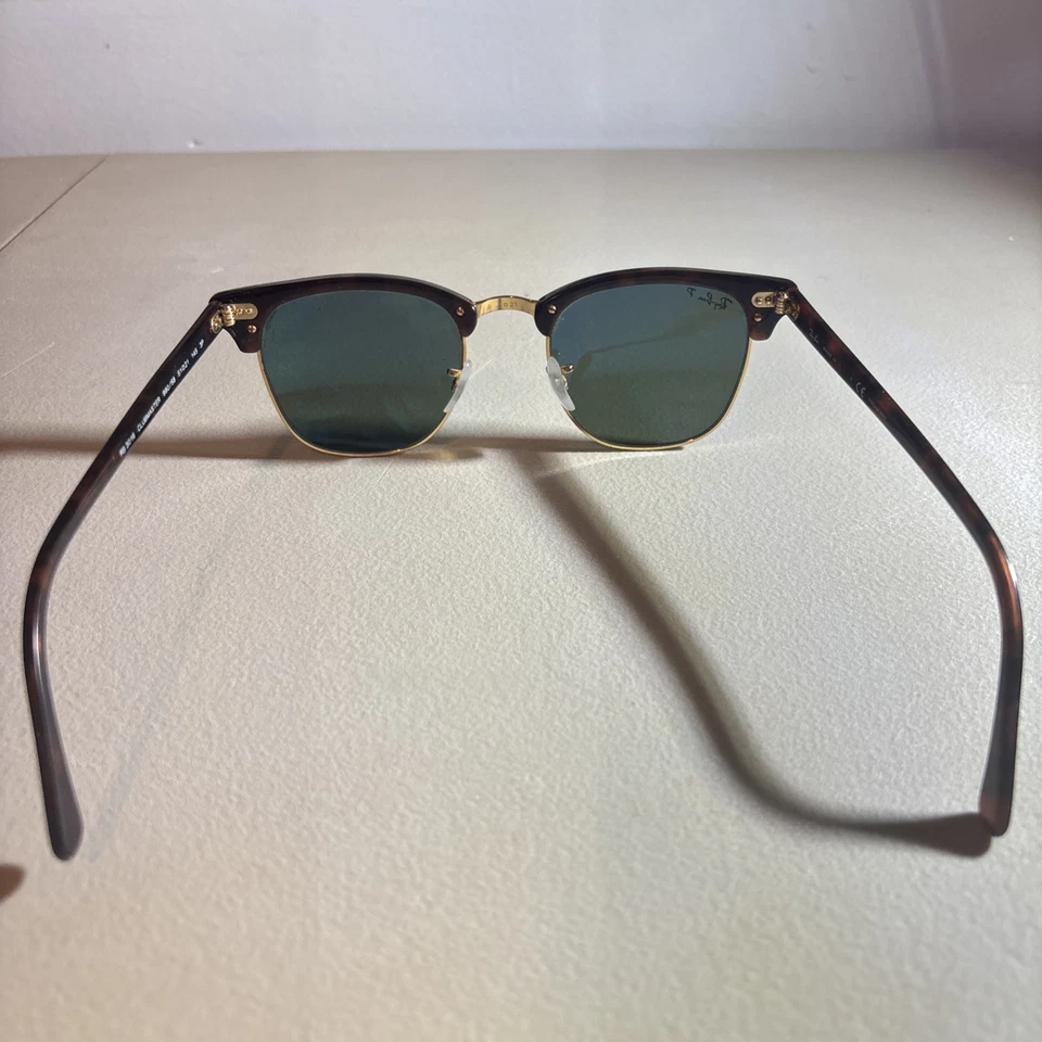 Óculos de sol Ray-Ban SOMENTE ARMAÇÕES RB3016 Clubmaster 51-21-145 marrom tartaruga 511 - Imagem 3 de 4