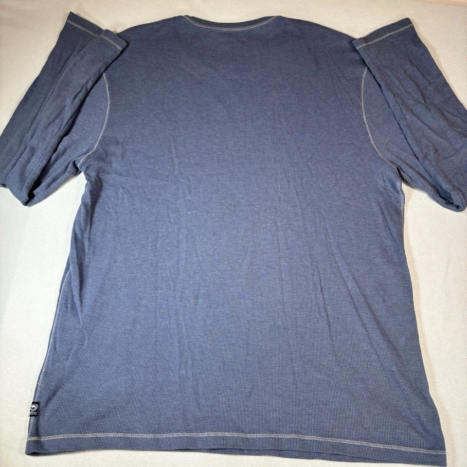 Y2K Thermal BUFFALO DAVID BITTON Shirt Mens 2XL Long Sleeve - Image 3 of 4