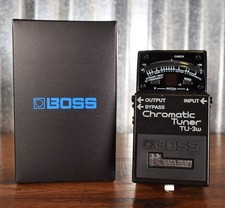 Boss TU-3W Waza Craft Guitar Bass Chromatic Tuner Effect Pedal Power Supply