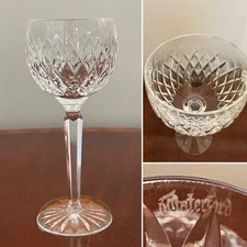Vintage WATERFORD CRYSTAL Boyne Hock Goblet/Tall Wine Glass Replacement IRELAND