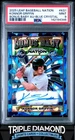 2025 Leaf Baseball Nation Konnor Griffin Bonus Baby Auto Blue #5/7 PSA 9 BNB188