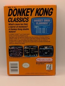 Donkey Kong Classics (NES) *CIB w/Box and Manual*